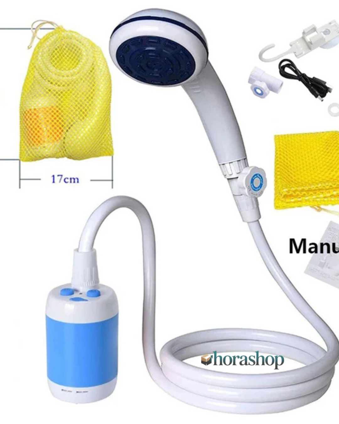 Ducha Eléctrica Portátil Recargable