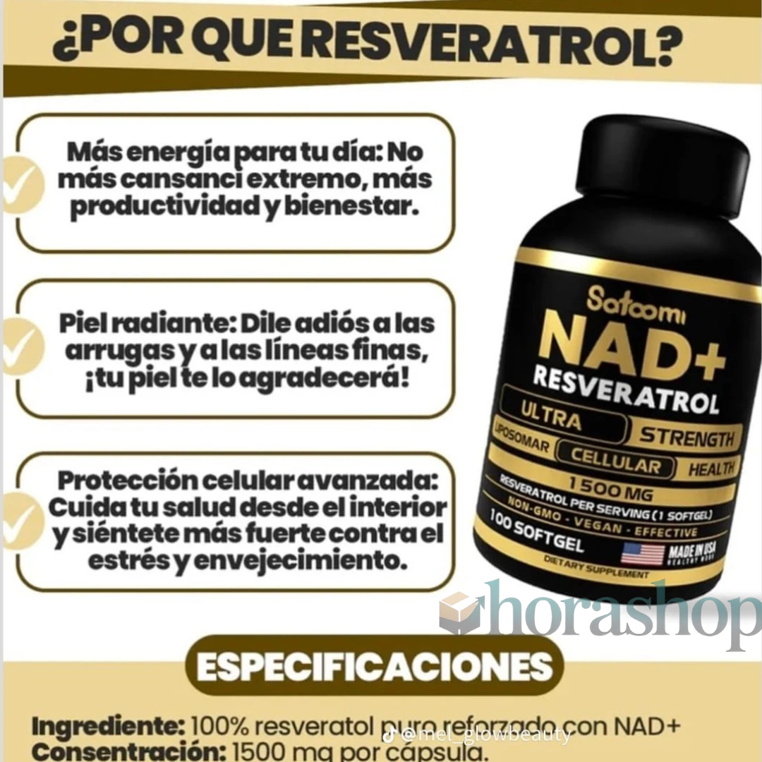NAD GOLD + RESVERATROL