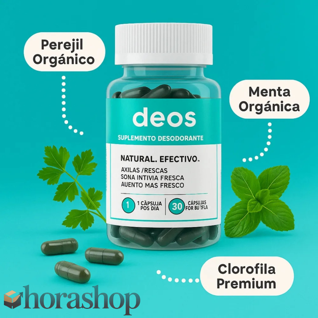 DEOS PRO – Desodorante Interno Natural